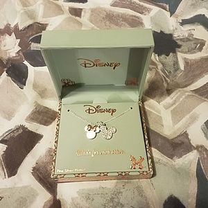 Disney Minnie and Mickey Necklace